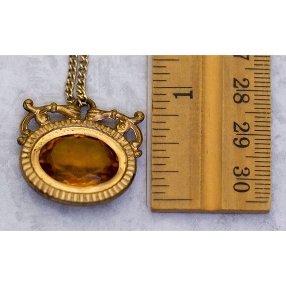 16 inch, Vintage Marmalade Victorian Choker Necklace - CL1 - Picture 3 of 3